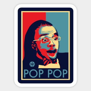 Pop Pop Sticker